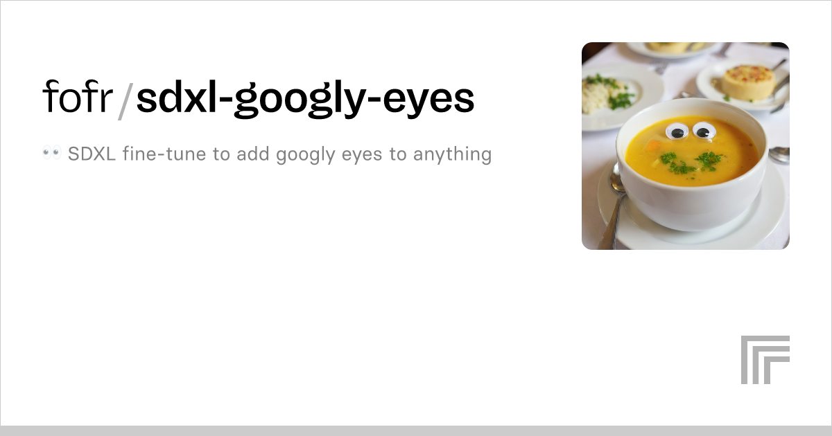 Fofr Sdxl Googly Eyes Run With An Api On Replicate