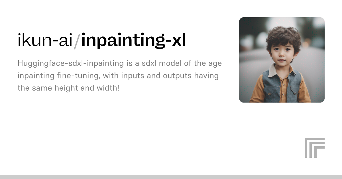 Ikun Ai Inpainting Xl Run With An Api On Replicate