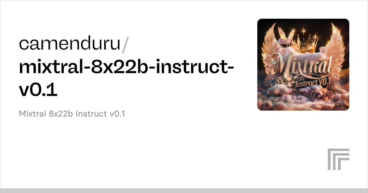 Examples – Camenduru/mixtral-8x22b-instruct-v0.1 – Replicate