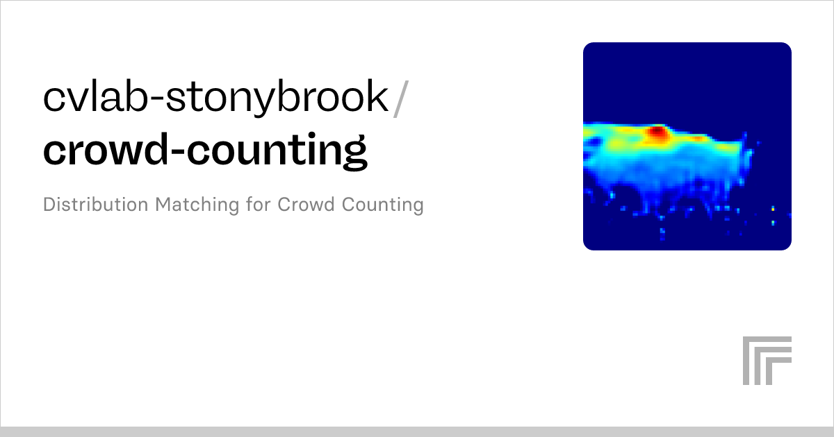 Examples cvlab stonybrook crowd counting replicate