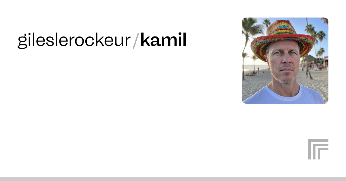 gileslerockeur/kamil – Run with an API on Replicate