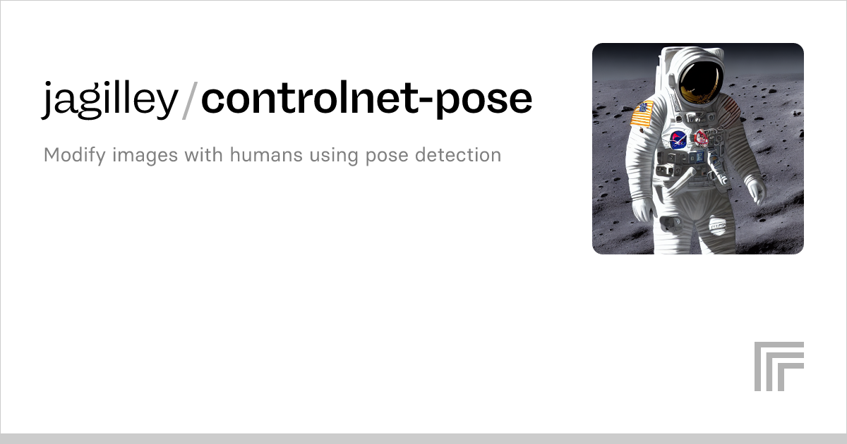 jagilley/controlnet-pose – Run with an API on Replicate