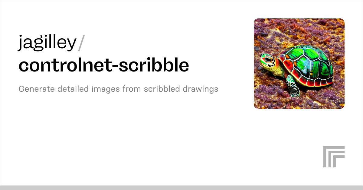 jagilley/controlnet-scribble | Run with an API on Replicate