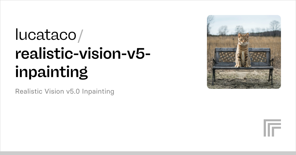 Lucataco/realistic-vision-v5-inpainting – Run With An API On Replicate