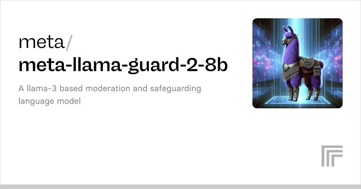 Examples – Meta/meta-llama-guard-2-8b – Replicate