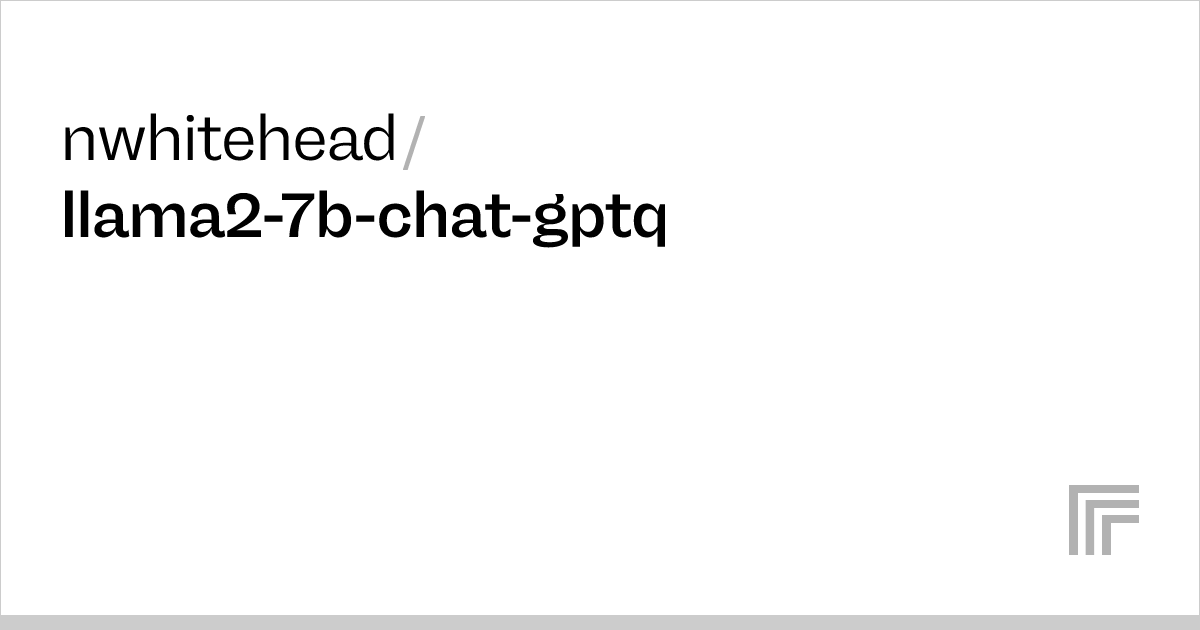 Examples – Nwhitehead/llama2-7b-chat-gptq – Replicate