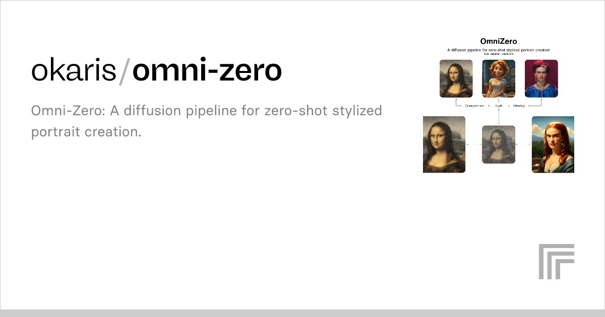 Okaris omni zero run with an api on replicate