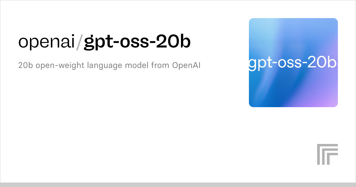 Examples – openai/gpt-oss-20b | Replicate