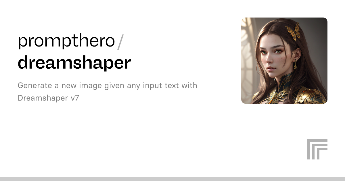 Generate images with Dreamshaper online