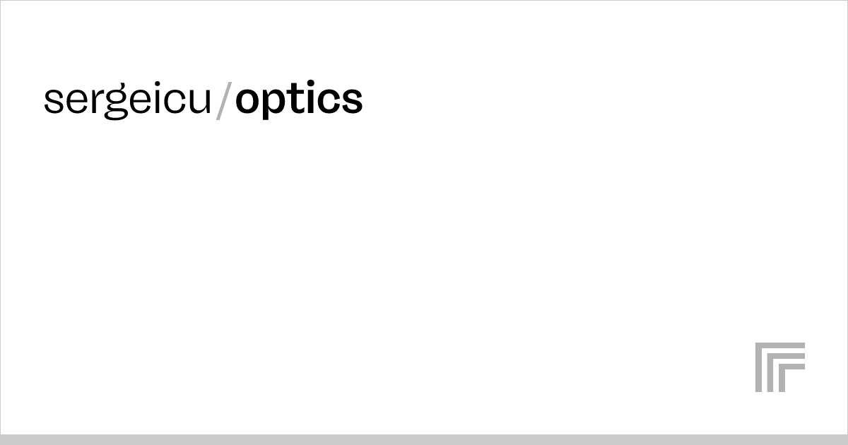 sergeicu/optics Run with an API on Replicate