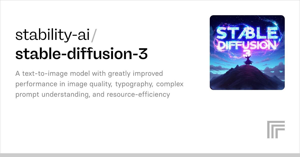 Examples – stability-ai/stable-diffusion-3 – Replicate