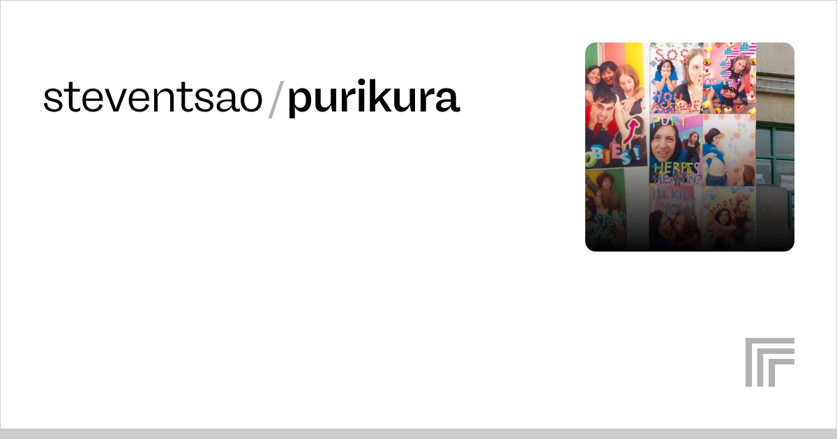 Examples Steventsao purikura Replicate