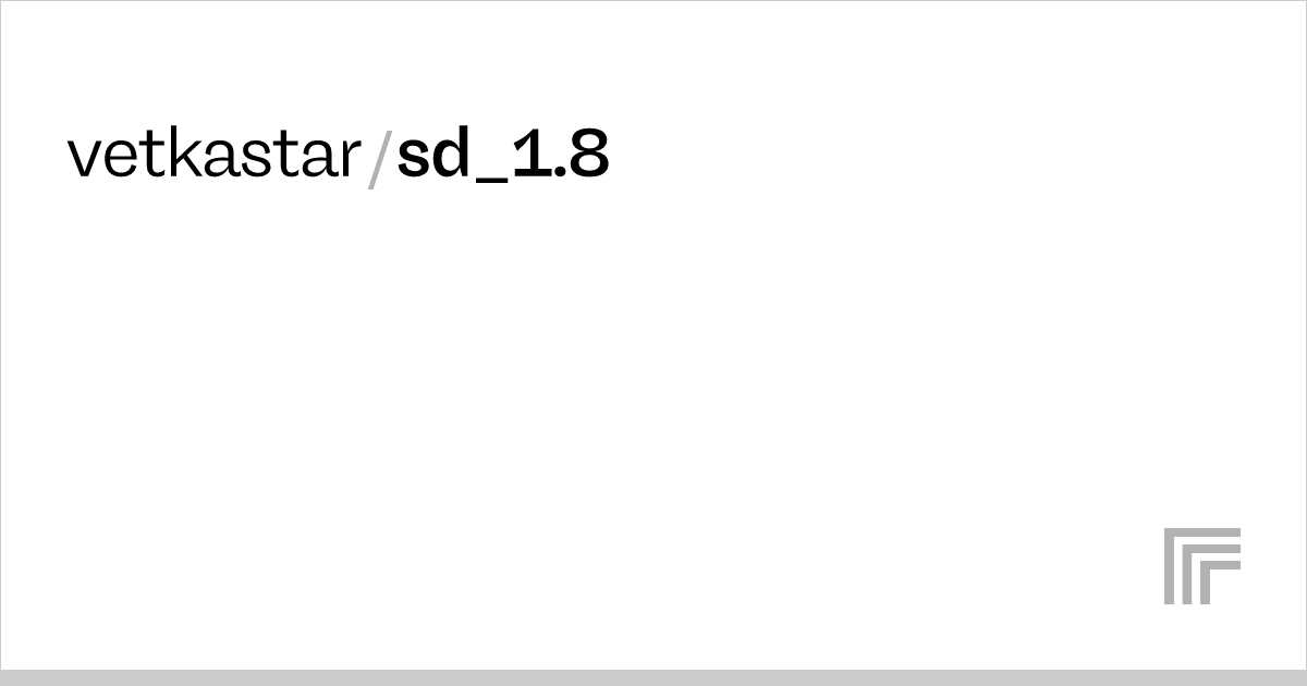 Examples – vetkastar/sd_1.8 – Replicate