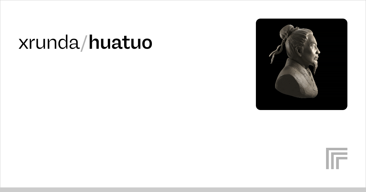 xrunda/huatuo – Run with an API on Replicate
